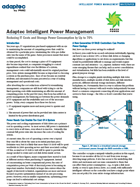 Intelligent Power Management